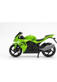 Resim Oyuncak Yarış Motorsikleti Yeşil Yeşil 