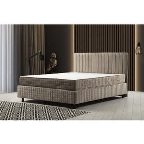 Resim Safir Baza Başlık Pedsiz Yatak Seti 150x200 