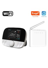 Resim Wifi Kablosuz Akıllı Oda Termostatı Tuya - Smart Life Uyumlu... 