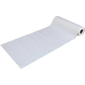 Resim Pratikser Tek Kullanımlık Şezlong Örtüsü Beyaz - 100x200cm - Rulo 