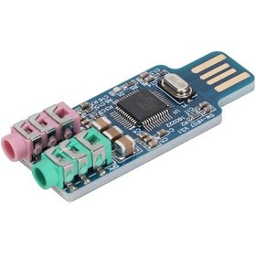 Resim Lemestar Cm108 Çip Usb Ses Kartı - Sürücü Gerektirmeyen, Taşınabilir, Kulaklık Ve Aktif Hoparlörü Direkt Sürüyor 