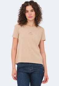 Resim Slazenger VIRAJ Kadın Tişört Bej 