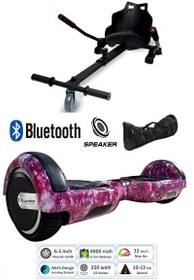 Resim Citymate KYK1001D Akıllı Dengeli Elektrikli Kaykay Scooter Hoverboard - Hover Kart - Çanta Full Paket Desen 9 