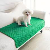 Resim Köpekler için Yıkanabilir İdrar Pedleri - Süper Emici, Yeniden Kullanılabilir ve Kaymaz | Oyun Alanı, Zemin, Yavru Kutusu ve Evcil Eğitimi için İdeal | Potty, Kasa için Yavru İdrar Pedleri | Yeşil Dokulu Yüzey, Yavru Eğitimi Pedleri 