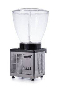 Resim Panaromik Dijital Soğuk İçecek Dispenseri (Fıskiyeli) 40 Litre - Inox - Samixir 