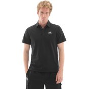 Resim Under Armour Ua Icon Polo Erkek T-Shirt Siyah 