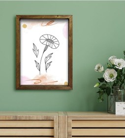 Resim Bk Gift Otel Odası Konseptli Doğal Masif Ahşap Çerçeveli Tablo 30 (551120283) 