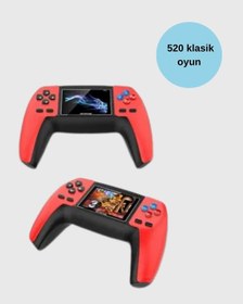 Resim Ceylan Adam P5 Retro Gamepad 520 Klasik Oyunlu Mini Oyun Konsolu 