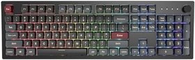 Resim Montech MKey Darkness Oyuncu Klavyesi - GateronG Pro 2.0 Kırmızı switch Ingilizce Layout 