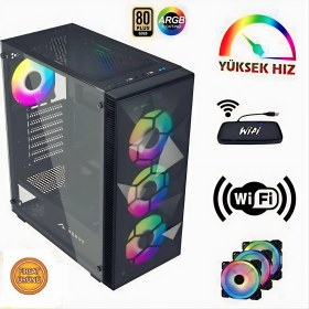 Resim Cachex Gaming Sistem Amd Ryzen 5 5600 + Amd Radeon Rx 6700 Xt 12GB + 16GB Ddr4 Ram + 1tb M.2 Nvme SSD 
