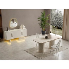 Resim Luxia Mdf Yemek Odası Aytaşı 