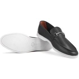 Resim Voyant Hakiki Deri Erkek Günlük Ayakkabı Loafer Ayakkabı 