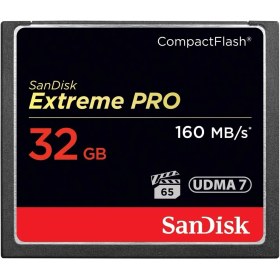 Resim Extreme Pro 32GB Compactflash Hafıza Kartı Udma 7 160MB/SN'E Kadar - SDCFXPS-032G-X46 