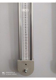 Resim Mıknatıslı Alüminyum U Manometre Doğalgaz Test Manometresi 