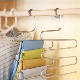Resim buççin online mağaza Pantolon Askısı 5 Katlı Metal Metalik TR 