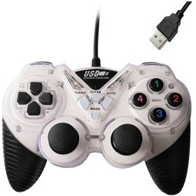 Resim Kablolu Titreşim Gamepad Pc Usb Denetleyici Oyun Kolu 