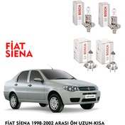 Resim Fiat Siena 2002 Model Ön Uzun-kısa 4 Lü Far Ampülü Takımı 