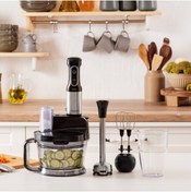 Resim Karaca Mastermaid Prosteel 2000W Mutfak Robotu Siyah 