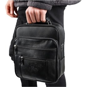 Resim Strong Bag Strong Kasalı Siyah Erkek Büyük Boy El Çantası, Omuz Çantası Ndel Siyah 