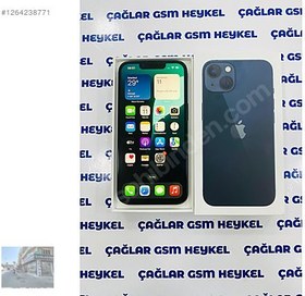 Resim Apple iPhone 13 İkinci El TR | 128 GB | Siyah 