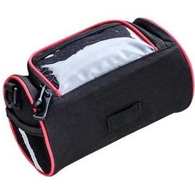 Resim Novahub Siyah 600d Polyester Gidon Çantası - 6.0 Inç, 225x130mm, 290g Şeffaf Pvc Çok Renkli 