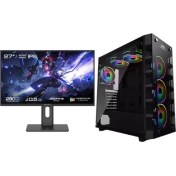 Resim Lyserg Pb X-59RGB Kasa Ryzen 7 7800X3D 32 GB Ram 500 GB SSD Asus Dual Rtx 4070 W11 +27" Monitör 