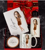 Resim Ejoya Kişiye Özel Karikatür Tasarım Hediye Paketi 96677 