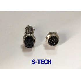 Resim s-tech original 12'li Mayk Konnektör Set 