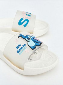 Resim LC Waikiki NEVAVM Farkıyla Lilo ve Stitch Baskılı Kız Çocuk Terlik 
