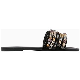 Resim Kurt Geiger Southbank Beaded Flats Şık Ve Rahat Babet Siyah 38 