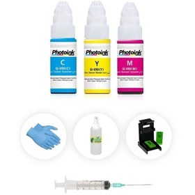 Resim ULTRASTARFİLM Canon Ip2700 Için Photoink Plus Renkli Kartuş Dolum Seti Uyumlu 