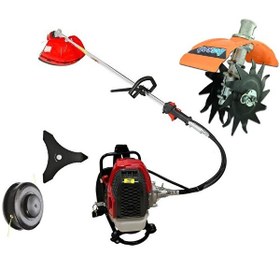 Resim Garden Pro 520D Benzin Motorlu Tırpan - Baseh Çapalama Aparatı 