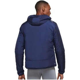 Resim Nike Aero Layer Terma Fit Full Zip Running Jacket Erkek Kapüşonlu Hafif Spor Koşu Ceketi Lacivert Lacivert 