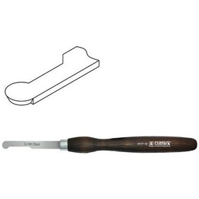 Resim Narex 817710 Ahşap Torna Bıçağı Yuvarlak Kesici Sağ Ağız 14X105 M 