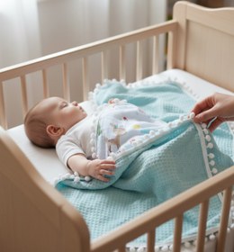 Resim grow with muslin %100 Pamuk Çok Amaçlı Çift Katlı Müslin Battaniye (80X100) 