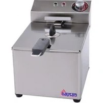 Resim Özen Mutfak Baysan Model 5 Lt. Elektrikli Fritöz Patates Kızartma Makinesi Sanayi Kantin Büfe Tipi 