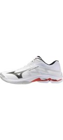 Resim Mizuno Wave Lightning Pro Unisex Voleybol Ayakkabısı Beyaz / Siyah 