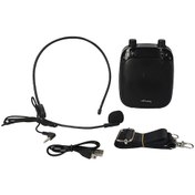 Resim Teltree Şarj Edilebilir Mikrofonlu Ses Yükseltici, Bluetooth Ve Tf Kart Destekli, Eğitim Ve Sunumlar İçin Taşınabilir Megafon 