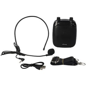 Resim Teltree Şarj Edilebilir Mikrofonlu Ses Yükseltici, Bluetooth Ve Tf Kart Destekli, Eğitim Ve Sunumlar İçin Taşınabilir Megafon 