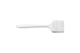 Resim Feyza Design Beyaz Silikon Yumurta ve Mutfak Fırçası, 8 Cm, Pratik ve Dayanıklı 
