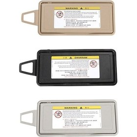 Resim Wondernest Mercedes-benz S Class W220 1998-2005 Ön Sağ Güneşlikli Makyaj Aynası Siyah 