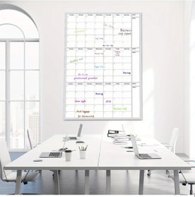 Resim Willowhaven Calendar Planner Board - 3 Aylık Silinebilir Planlayıcı, Günlük Bloklar Ve Not Alanı 