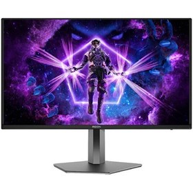 Resim AOC Agon Pro AG326UD 31.5" 165 Hz 0.03 MS HDMI DP AdaptiveSync Pivot HDR 400 RGB UHD QD-OLED Oyuncu Monitörü 