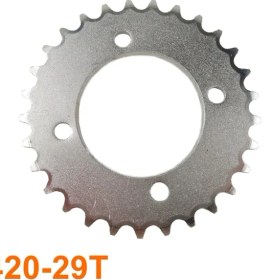 Resim Cloudstore Silvery Şanzıman Dişlisi Ve Güçlü Zincir Dişlisi 420 29t Elektrikli Üç Tekerlekli Motosiklet 