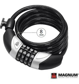 Resim Kilit - Magnum, Spiral, 8x1800, 4B. Şifreli, 3112 