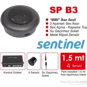 Resim Sentinel Ses İkazlı Park Sensörü 4 Lü Arka Koruma 425550 