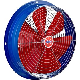 Resim AYAS 35 cm çapında YSA-350-4K-T 1500 D/D 380 400 volt Trifaze Yuvarlak Kasalı Sanayi Tipi Aspiratör Fan 