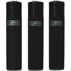 Resim Clipper Micro Soft Çakmak Siyah 3'lü 