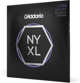 Resim D'Addario Elektro Gitar Telleri | Gitar Telleri E Gitar | Premium Teller Elektro Gitar | En Popüler Tel Markası | NYXL1150 | "New York" Çelik | Orta (11-50) | Dengeli Gerilim 