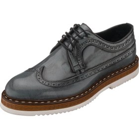 Resim Costo Shoes YKP713 Gri Açma Eva Taban Premium Serisi Rahat Geniş Kalıp Hafif Özel Seri El Işçiliği 